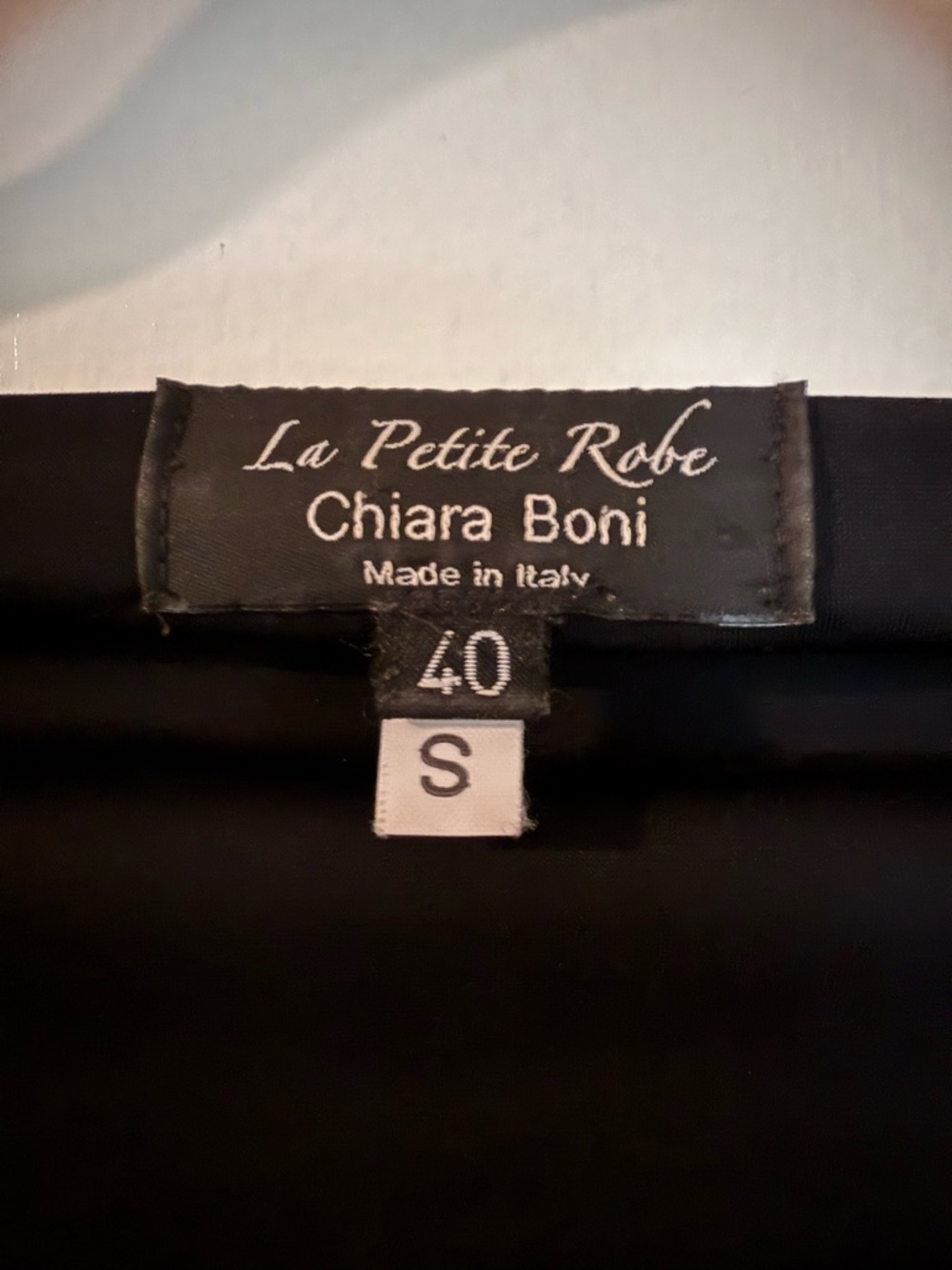 La Petite Robe Black 3/4 Sleeve Fitted Dress - Picture 3 of 4